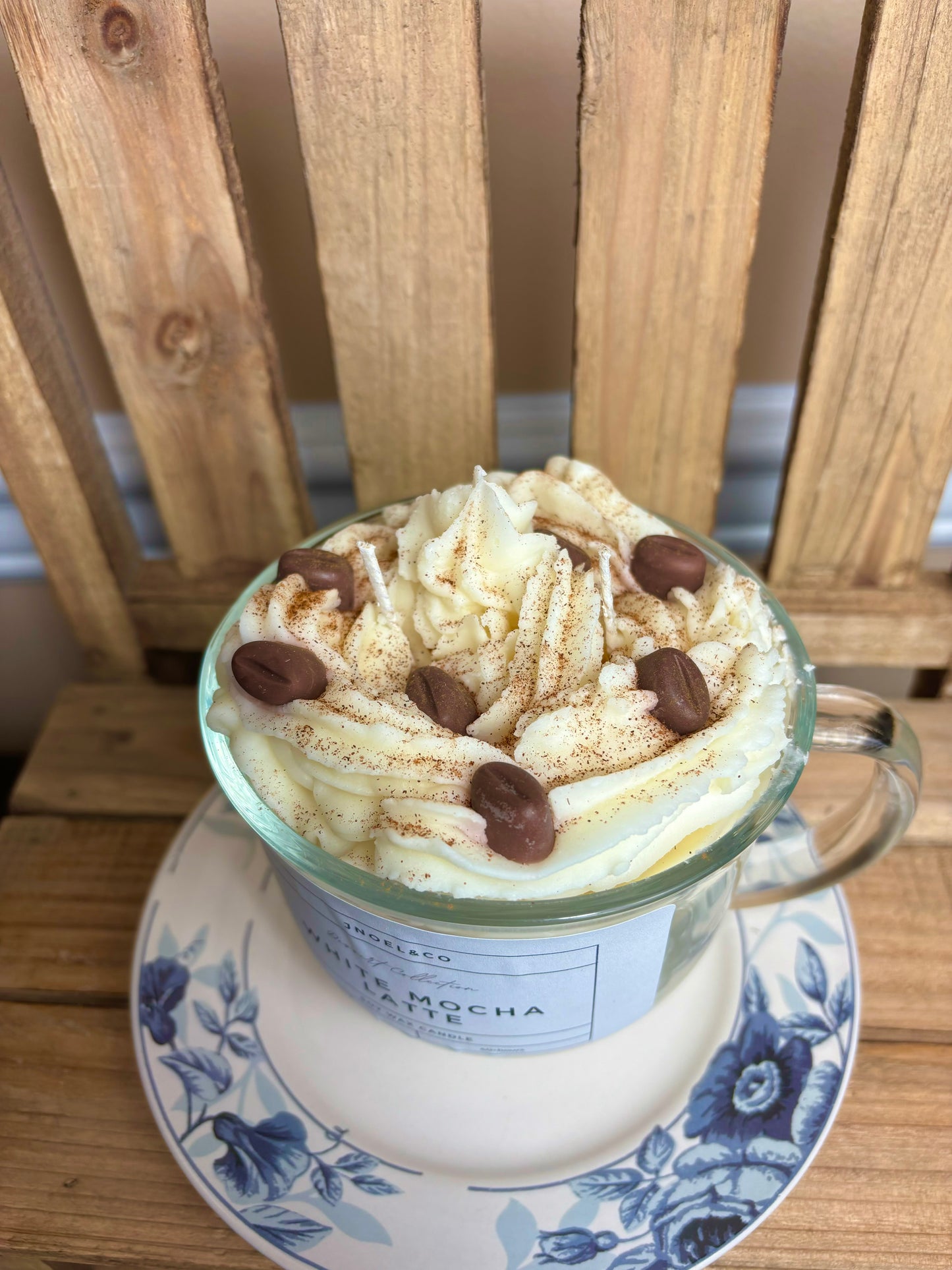 White mocha latte